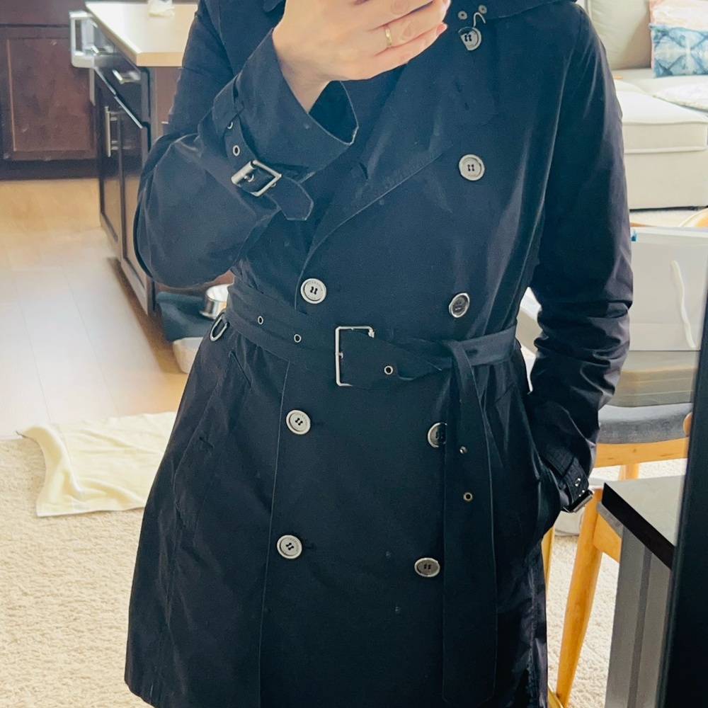 Burberry Black Trench Coat